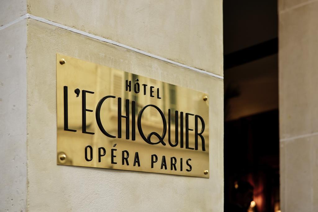 Hotel L'Echiquier Opera Paris - Mgallery Kültér fotó